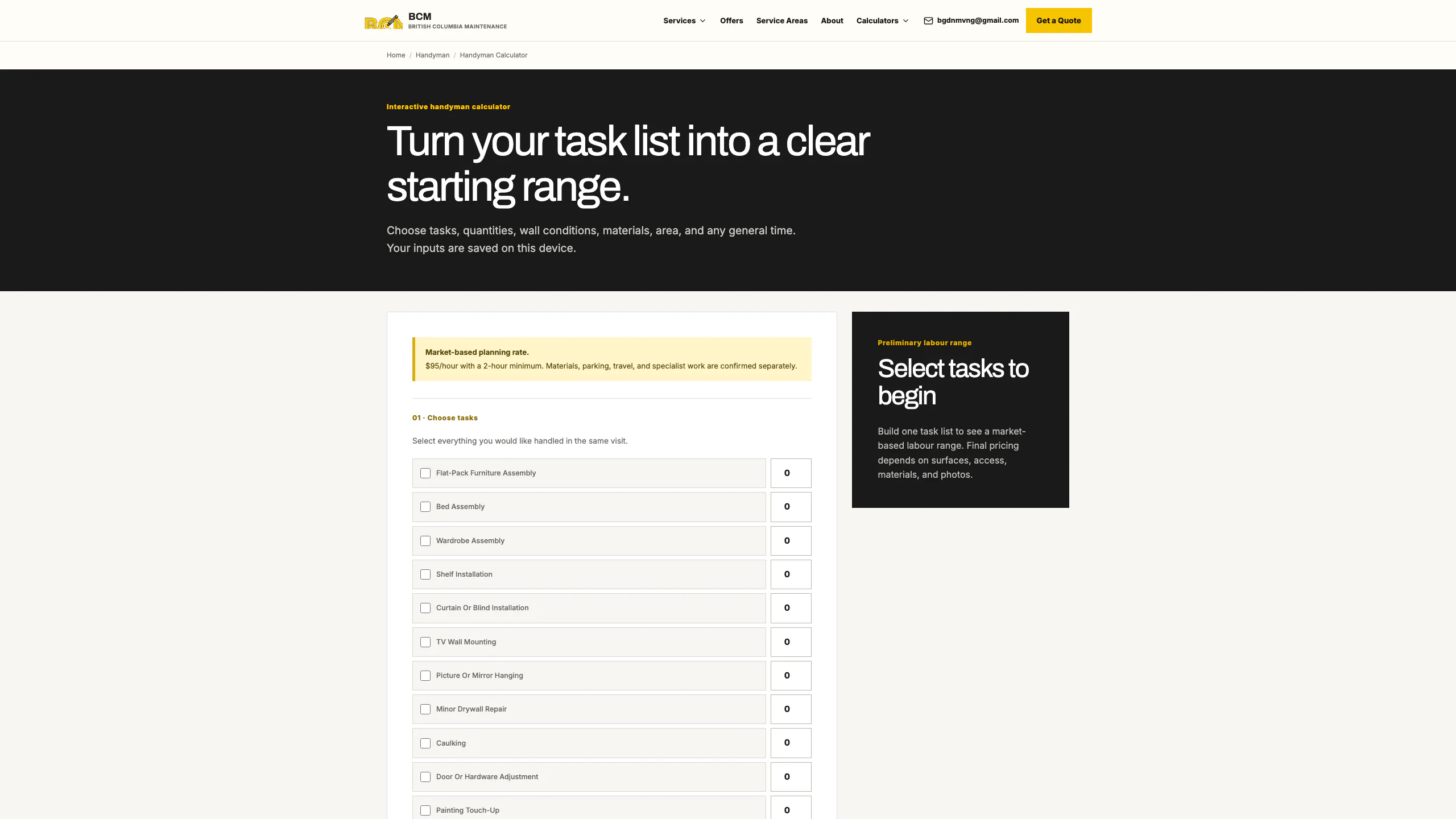 A full acquisition platform for a Vancouver home-services business detail 2