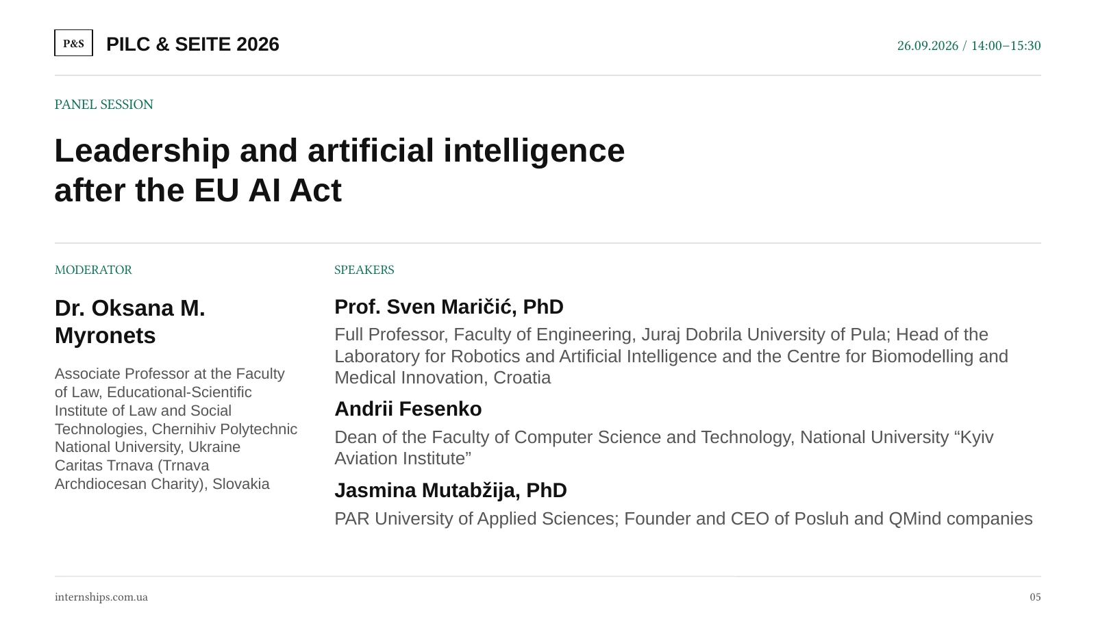 El panel del EU AI Act se convirtió en un ángulo concreto y no en una promesa vaga de innovación.